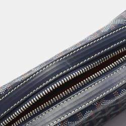 Pre Owned حقيبة كتف جويارد كاب فيرت في قماش مطلي وجلد متعدد الألوان كحلي بحجم بي إم