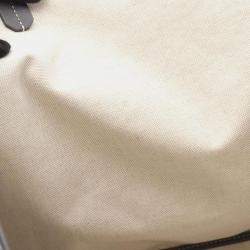 Pre Owned Goyard Saint Louis Gm Tote Bag Coated Canvas And Leather  Gray White