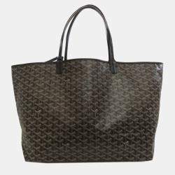 Pre Owned حقيبة يد توت غويارد سانت لويس كانفاس مقوى كبيرة