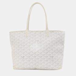 Pre Owned Goyard Artois Pm Tote Bag Coated Canvas