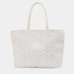Pre Owned Goyard Artois Pm Tote Bag Coated Canvas