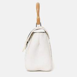 مملوكة مسبقًا Goyard Cream Goyardine Mini Saigon Bag With Strap