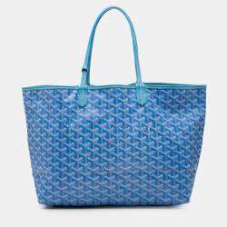 مملوكة مسبقًا Goyard Blue Goyardine Saint Louis PM