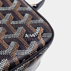 مملوكة مسبقًا Goyard Brown Leather Cafer Crossbody Bag
