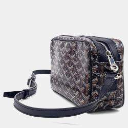 مملوكة مسبقًا Goyard Brown Leather Cafer Crossbody Bag