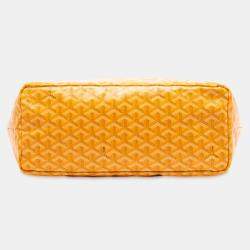 مملوكة مسبقًا Goyard Yellow Goyardine Saint Louis PM