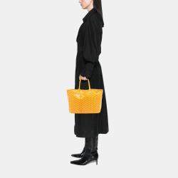 مملوكة مسبقًا Goyard Yellow Goyardine Saint Louis PM