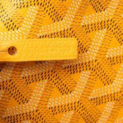 مملوكة مسبقًا Goyard Yellow Goyardine Saint Louis PM
