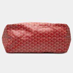 مملوكة مسبقًا Goyard Red Goyardine Saint Louis GM