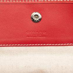 مملوكة مسبقًا Goyard Red Goyardine Saint Louis GM