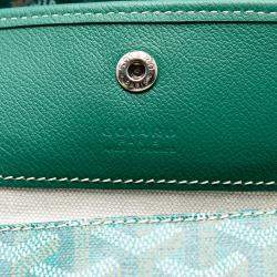 مملوكة مسبقًا حقيبة غويارد سان لوي أخضر PM