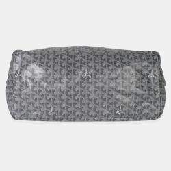Pre Owned Goyard Grey Goyardine Canvas Saint Louis GM
