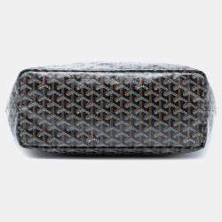 مملوكة مسبقًا Goyard Black Goyardine Saint Louis PM