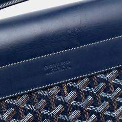 مملوكة مسبقًا Goyard Blue Goyardine Citadin PM