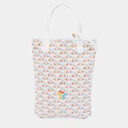 Pre Owned Goyard White Goyardine Poitiers Claire Voie