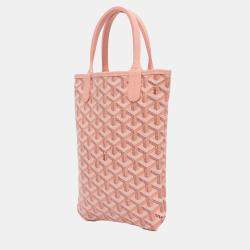 مملوكة مسبقًا Goyard Pink Goyardine Poitiers Claire Voie