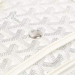 Pre Owned محفظة غويارد غويا ردين بلوميه بيضاء للمحفظة