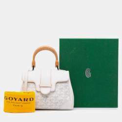 مملوكة مسبقًا حقيبة جويارد ميني سايغون جوياردين سوابل أبيض