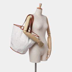 مملوكة مسبقًا Goyard Brown White Goyardine Reversible Belharra Tote