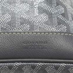 Pre Owned حقيبة دلو جويارد فلوت بيتي كانفاس مطلي جوياردين رمادية وجلد