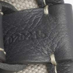 Pre Owned حقيبة دلو جويارد فلوت بيتي كانفاس مطلي جوياردين رمادية وجلد