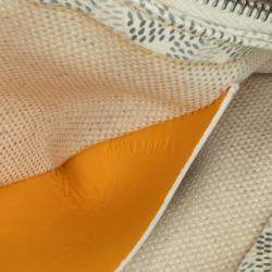 Pre Owned Goyard White Goyardine Plumet Pocket Wallet