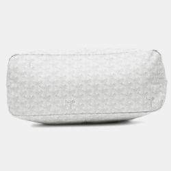 Pre Owned حقيبة بوهيم هوبو غوياردين أبيض غويارد