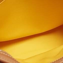 Pre Owned حقيبة أدوات زينة جويارد جويانس قماش مطلي جوياردين أسود/بني MM جلد