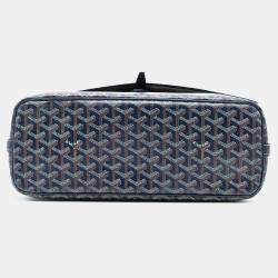 Pre Owned حقيبة جويارد غوياردين بلو كابيتيان متوسط محطم الرسائل