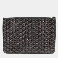 مملوكة مسبقًا Goyard Senat MM Black Clutch