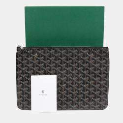 مملوكة مسبقًا Goyard Senat MM Black Clutch