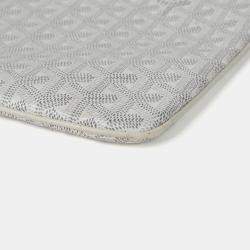 Pre Owned حقيبة كلتش جويارد جوياردين سينا قماش أبيض مقوى حجم متوسط