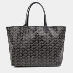 مملوكة مسبقًا Goyard Saint Louis PM Black Canvas Tote Bag