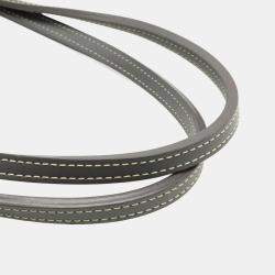 مملوكة مسبقًا Goyard Bellechasse Beyod Pm Tote Bag Shoulder Herringbone Pattern Pvc Leather Gray Black White