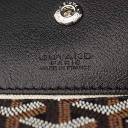 Pre Owned حقيبة يد جويارد سانت لويس قماش مطلي جلد أسود متعدد الألوان بي إم