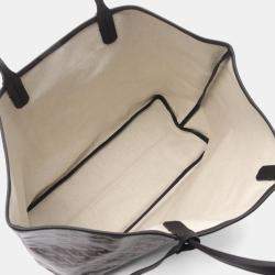 Pre Owned حقيبة يد جويارد سانت لويس قماش مطلي جلد أسود متعدد الألوان بي إم