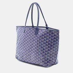 مملوكة مسبقًا Goyard Blue Goyardine Saint Louis PM