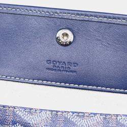مملوكة مسبقًا Goyard Blue Goyardine Saint Louis PM