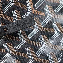 Pre Owned Goyard Black Goyardine Saint Louis PM