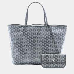 Pre Owned Goyard Coated Canvas Goyardine Saint Louis GM Bag