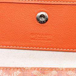 Pre Owned Goyard Goyard Orange Goyardine Saint Louis PM