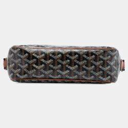 مملوكة مسبقًا Goyard Black Goyardine Sac Cap Vert