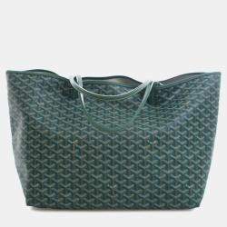 Pre Owned حقيبة جويلد غرين جوياردين سانت لويس كبيرة