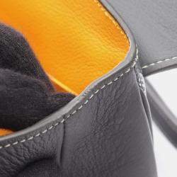 Pre Owned حقيبة جويارد ميني سايغون كانفاس مقوى وجلد رمادي متعدد الألوان