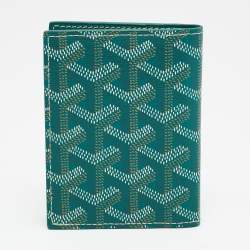 مملوكة مسبقًا محفظة بطاقات جويارد سان مارك كانفاس جوياردين مقوى أخضر