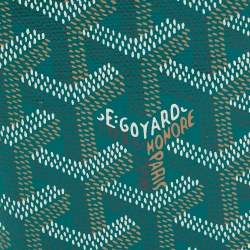 مملوكة مسبقًا محفظة بطاقات جويارد سان مارك كانفاس جوياردين مقوى أخضر