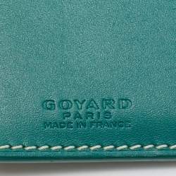 مملوكة مسبقًا محفظة بطاقات جويارد سان مارك كانفاس جوياردين مقوى أخضر