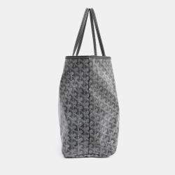 مملوكة مسبقًا Goyard 2014 Grey Goyardine St. Louis PM Tote with Pouch