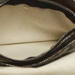 Pre Owned محفظة جيب جلدية وقماش مقوى جوياردين سوداء "بلوميت" من جويارد