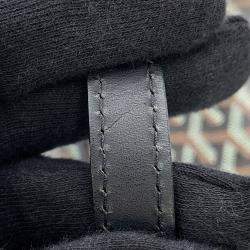 Pre Owned Goyard Cupvert Black Pvc Leather Size Pm